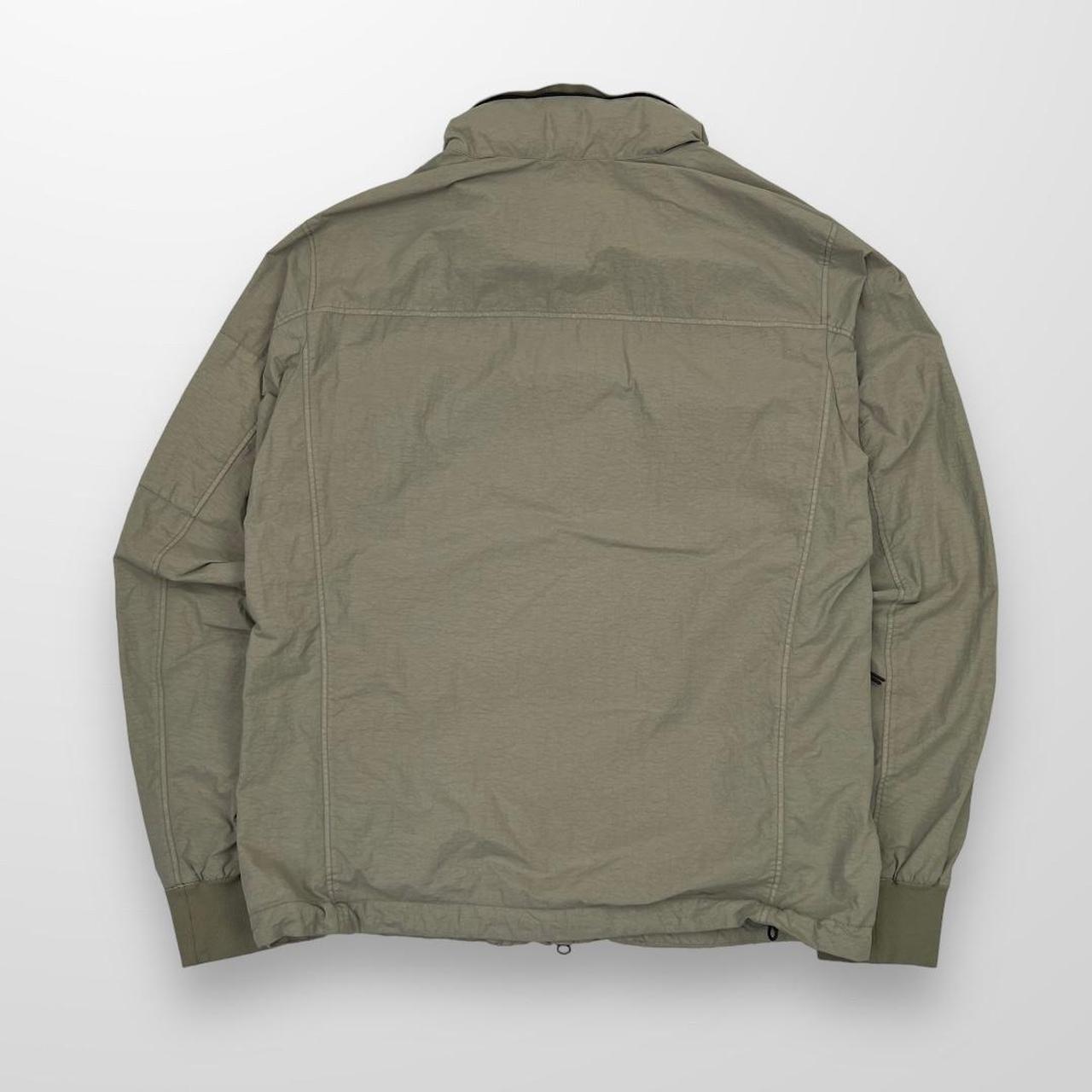 CP Company Flatt Nylon Medium Jacket In Seneca Rock