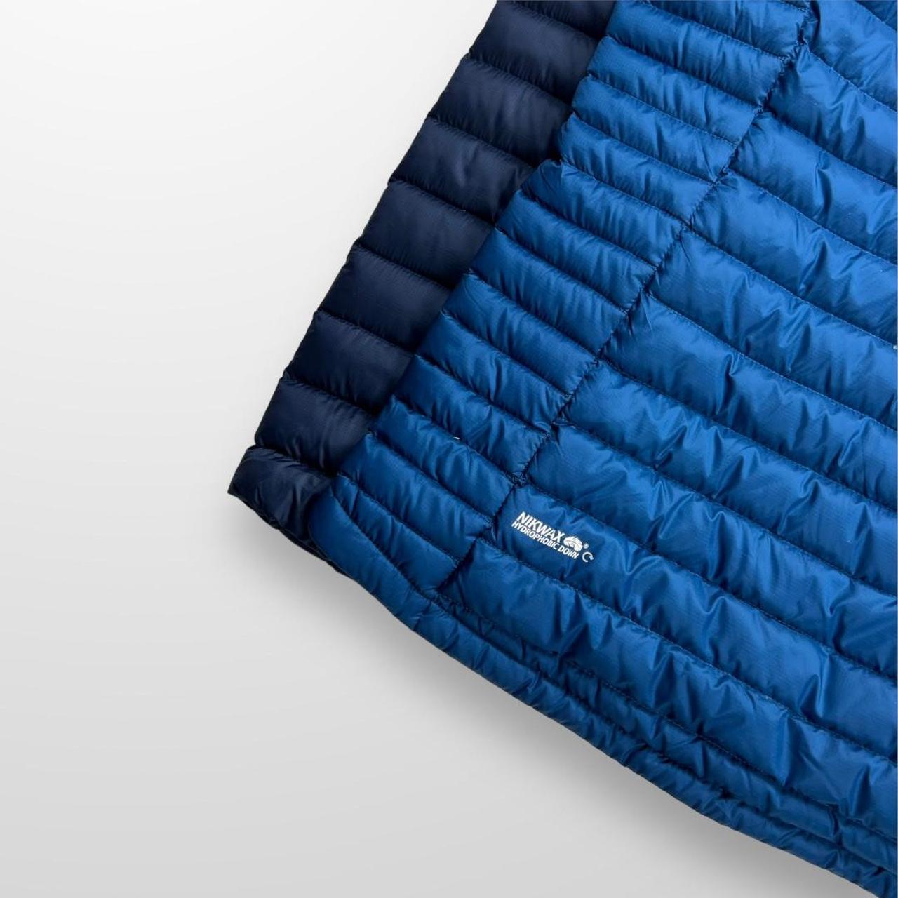 Rab Microlight Alpine Jacket In Two Tone Blue