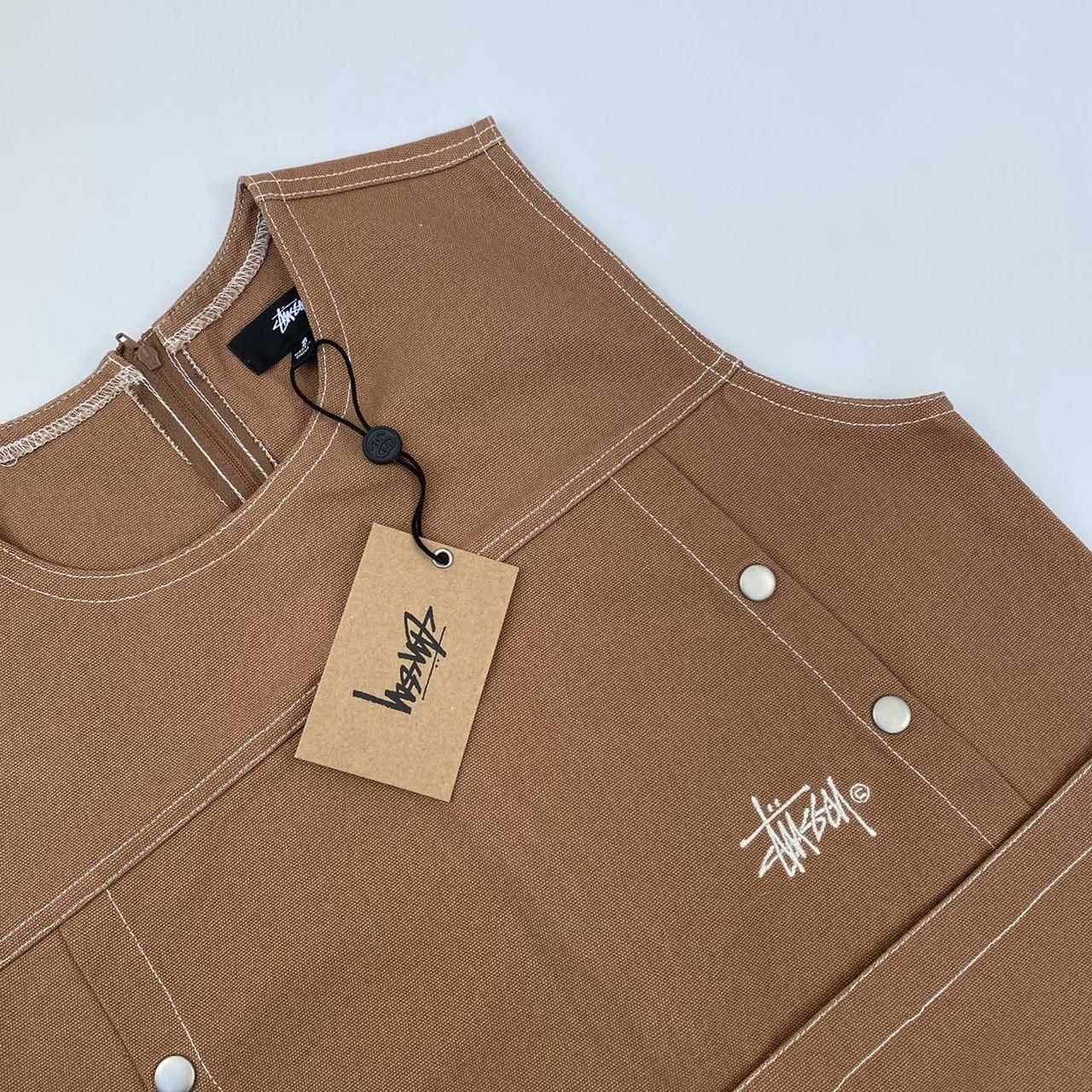 Stussy Stasy Dress In Tan Colourway