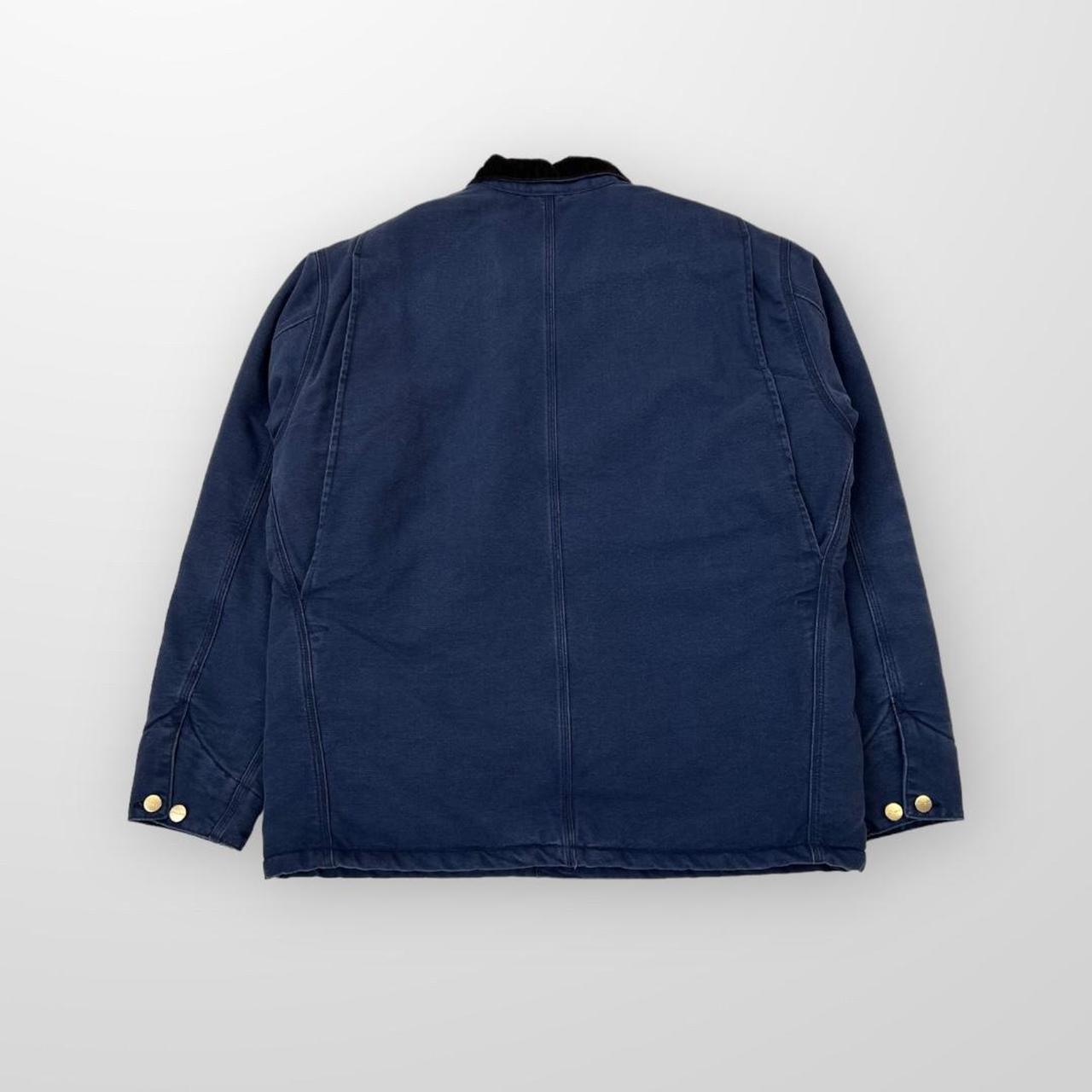 Carhartt WIP OG Chore Jacket In Enzian / Black (Aged Canvas)