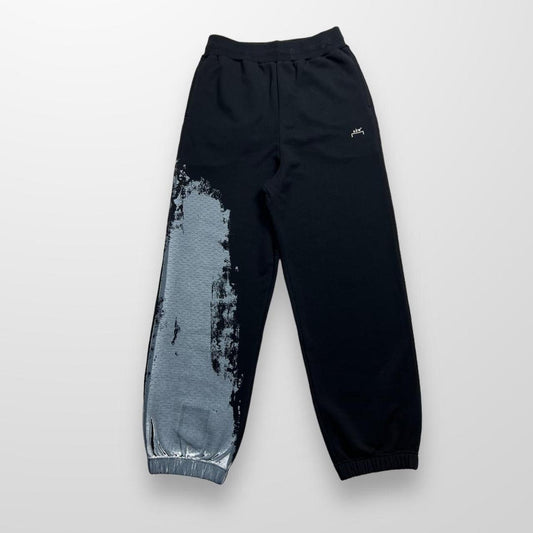ACW A-COLD-WALL Brushstroke Baggy Tracksuit Bottoms In Black & Grey
