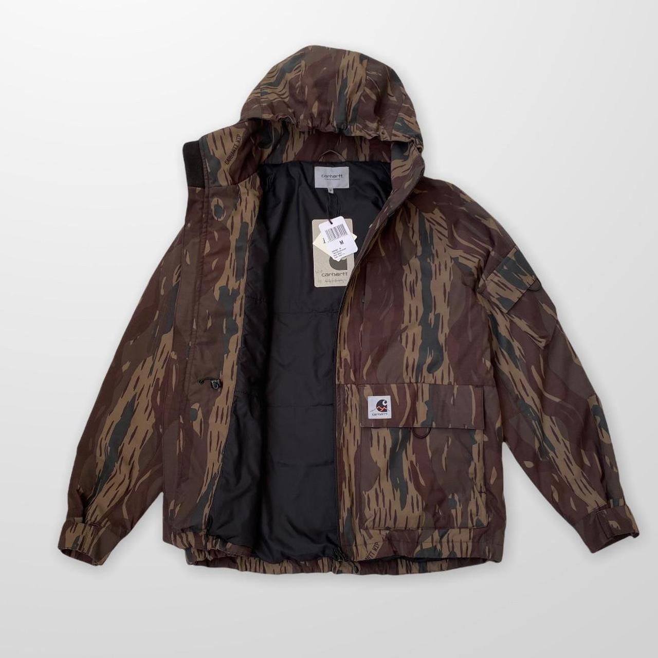 Carhartt WIP Bode Jacket In Brown / Khaki Camo