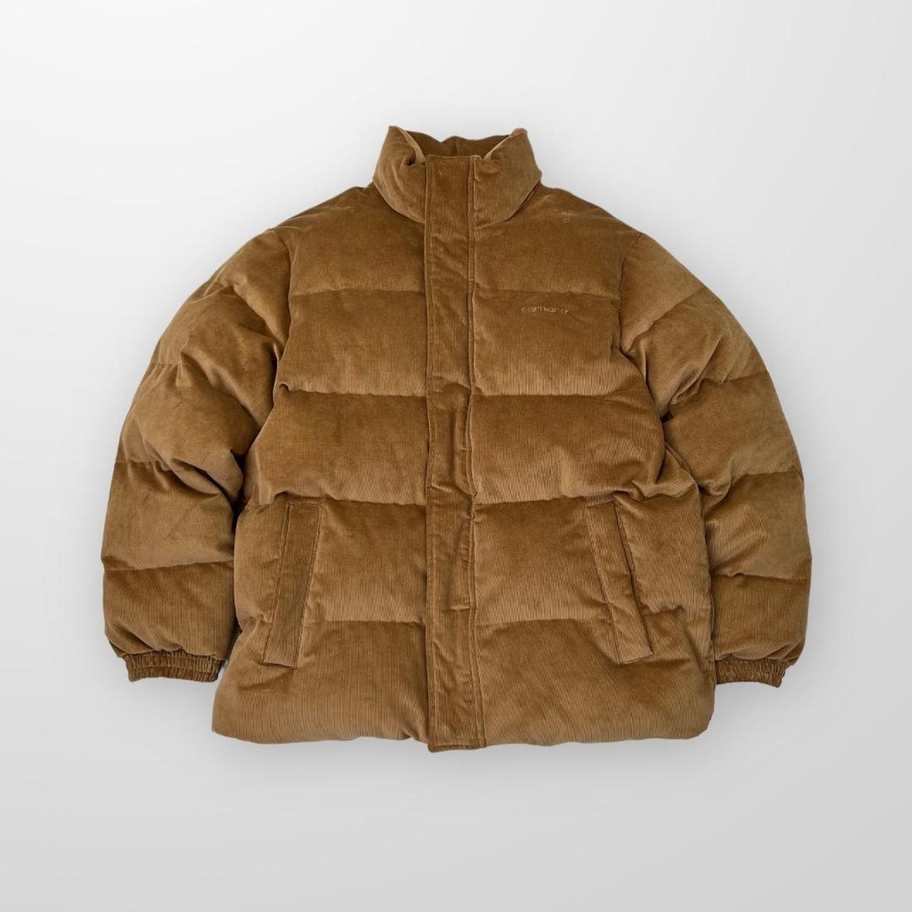 Carhartt WIP Layton Puffer Jacket In Jasper / Corduroy