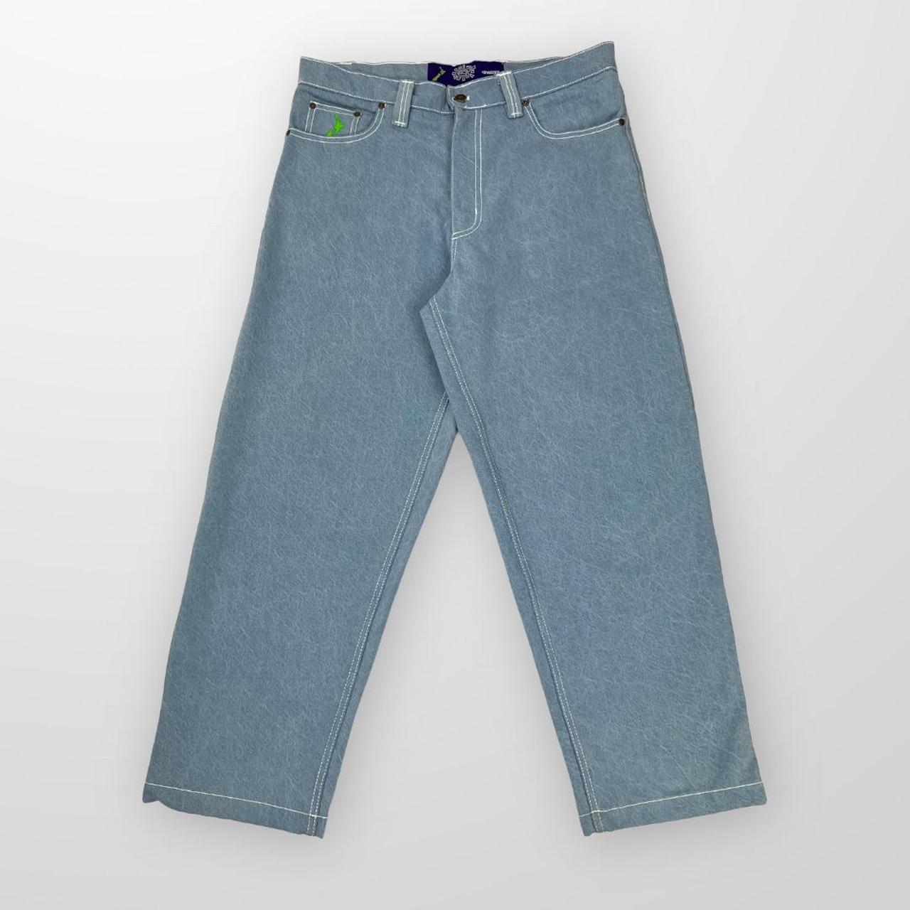 ADWYSD Heavy Duty Denim Light Blue Jeans