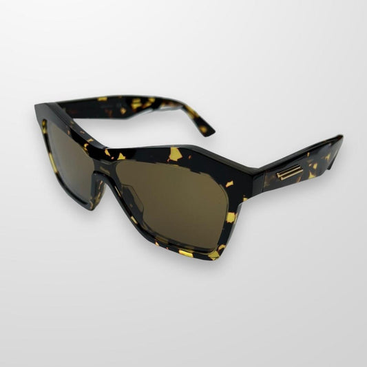 Bottega Veneta Sunglasses In Havana Brown