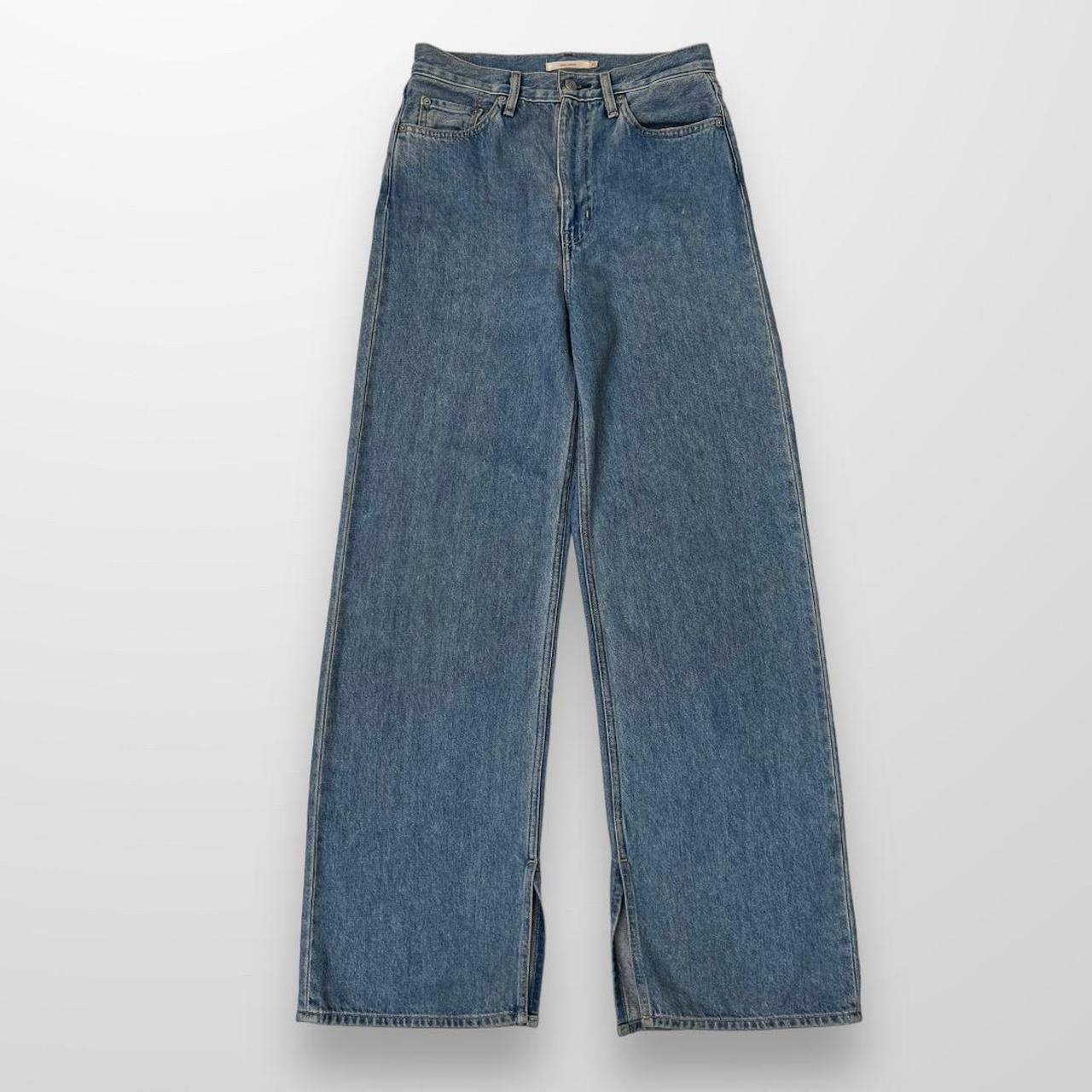 GANNI x Levi’s Straight Leg Jeans In Blue