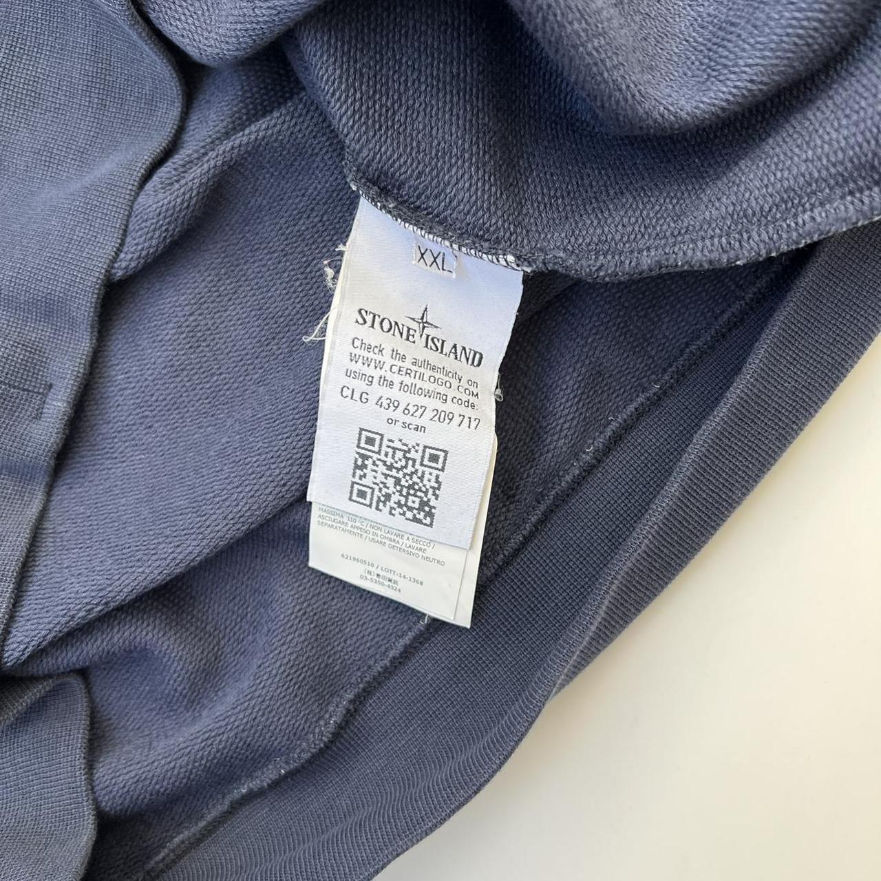 Stone Island Shadow Projects Crewneck Sweatshirt In Navy