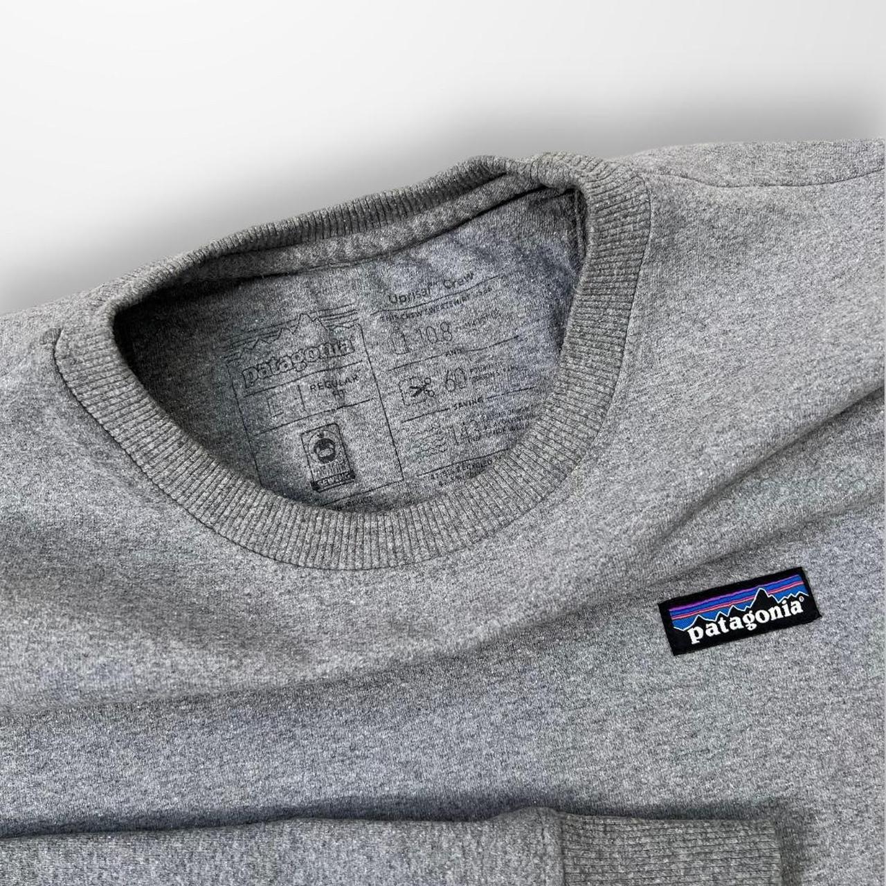 Patagonia Regenerative Organic Crewneck Sweatshirt In Grey