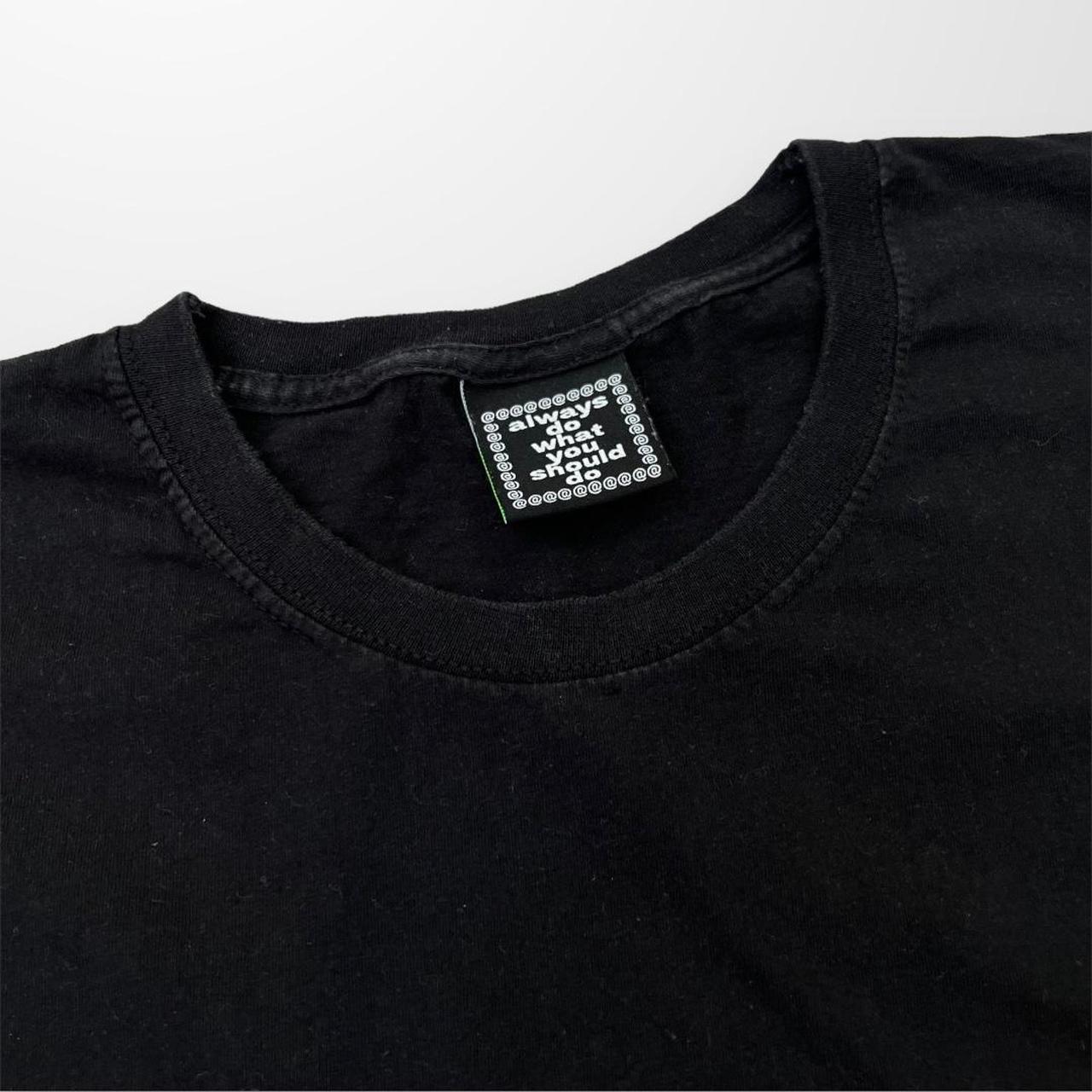 ADWYSD T-Shirt In Black & Purple