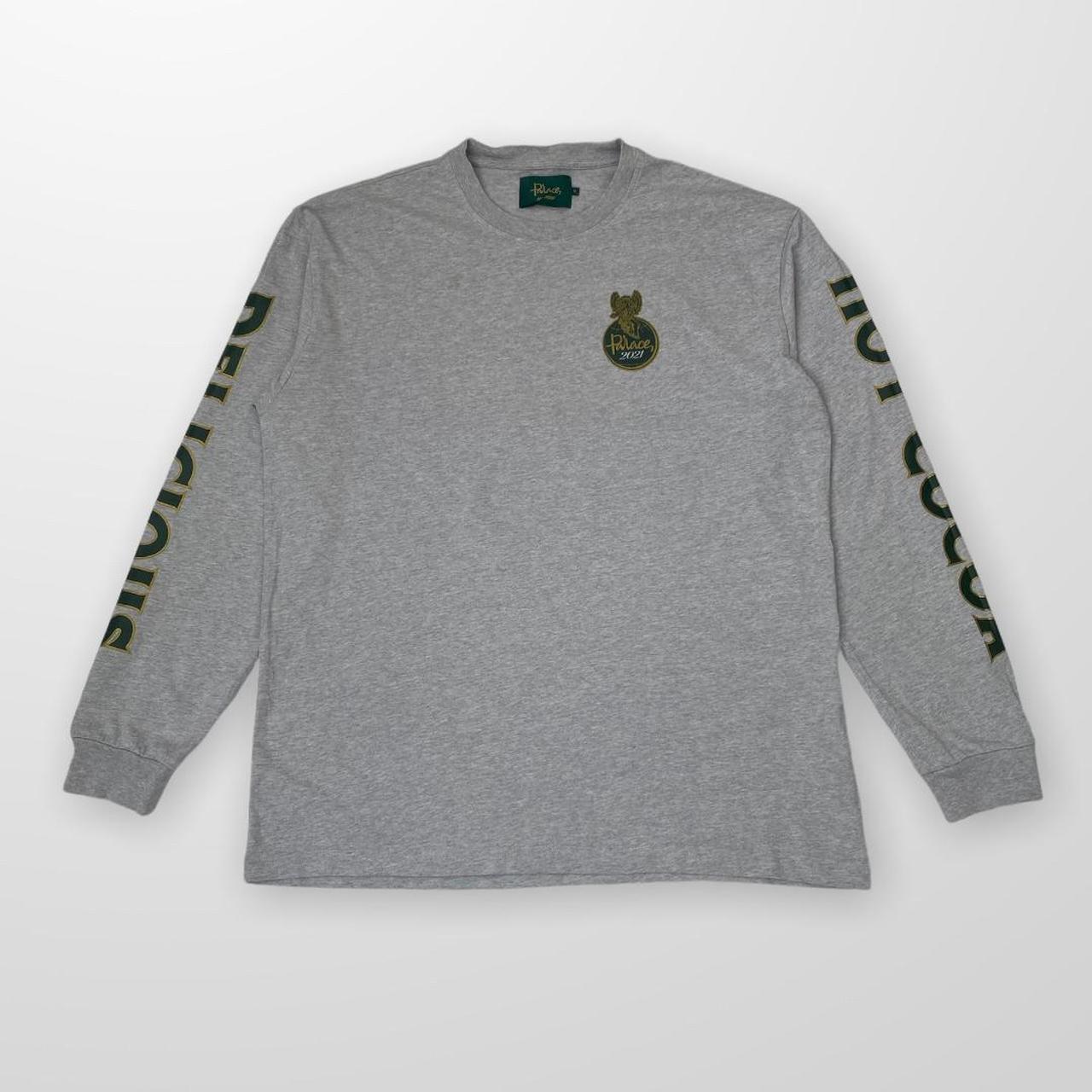 Palace Harrods Long Sleeve T-Shirt In Grey
