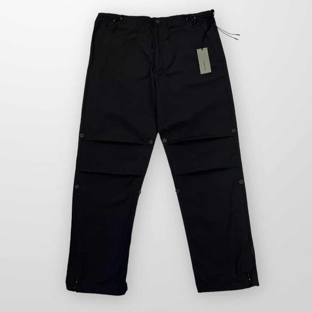 Maharishi Music Script Embroidered Original Snow Pants In Black