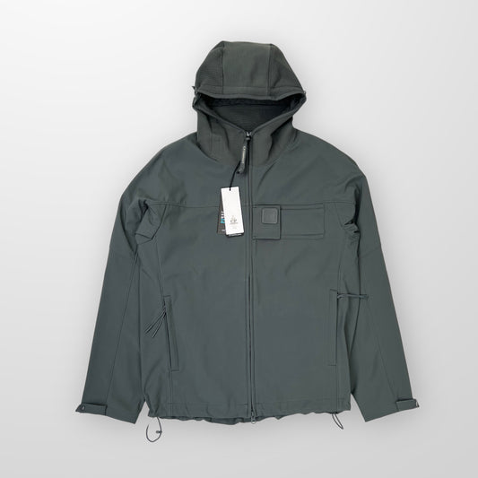 CP Company Soft Shell R Metropolis Jacket In Dark Grey