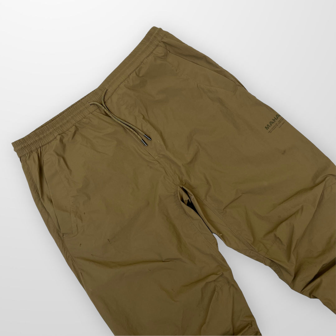 Maharishi Recycled Nylon Snopants In Khaki Green