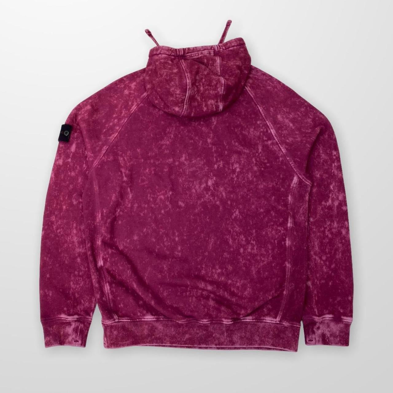 Stone Island Purple Camo OVD Hoodie