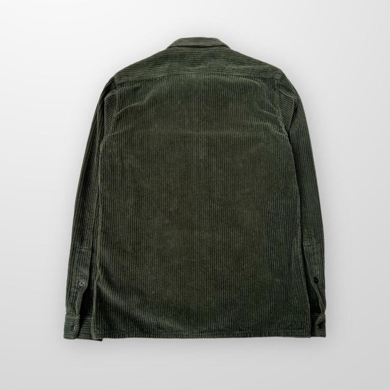 Stone Island Jumbo Cord In Khaki Greens