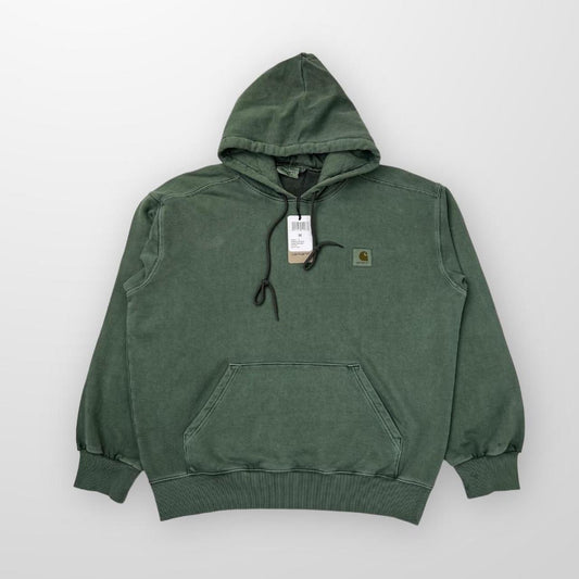 Carhartt WIP Hooded Vista Sweatshirt / Hoodie In Boxwood