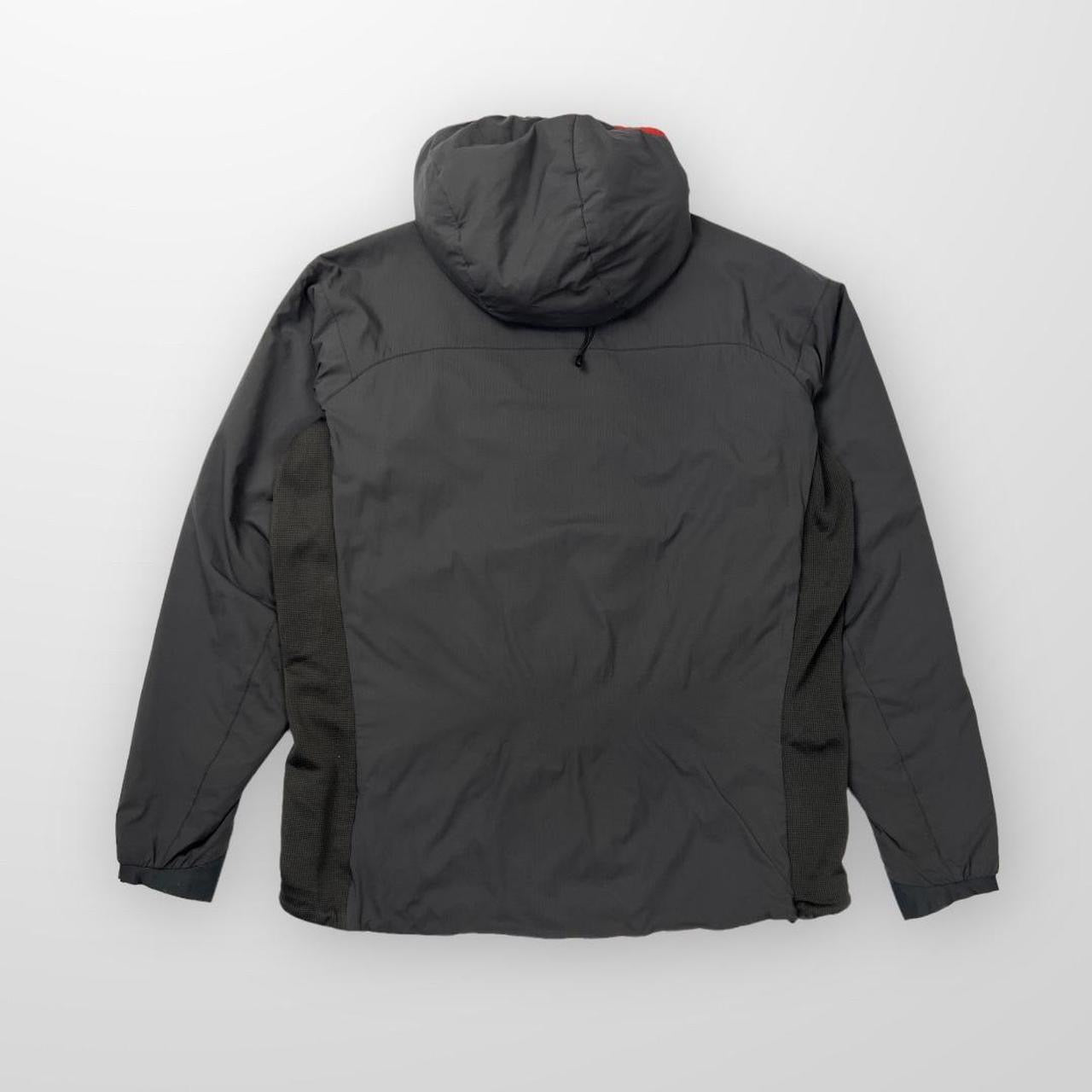 Arc’Teryx Atom LT Jacket In Grey & Red W/ 3m Logo