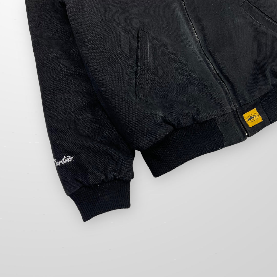 Corteiz Grind Wear Heavyweight Jacket In Black