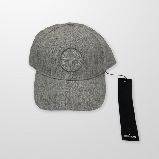 Stone Island Compass Cap In Grey