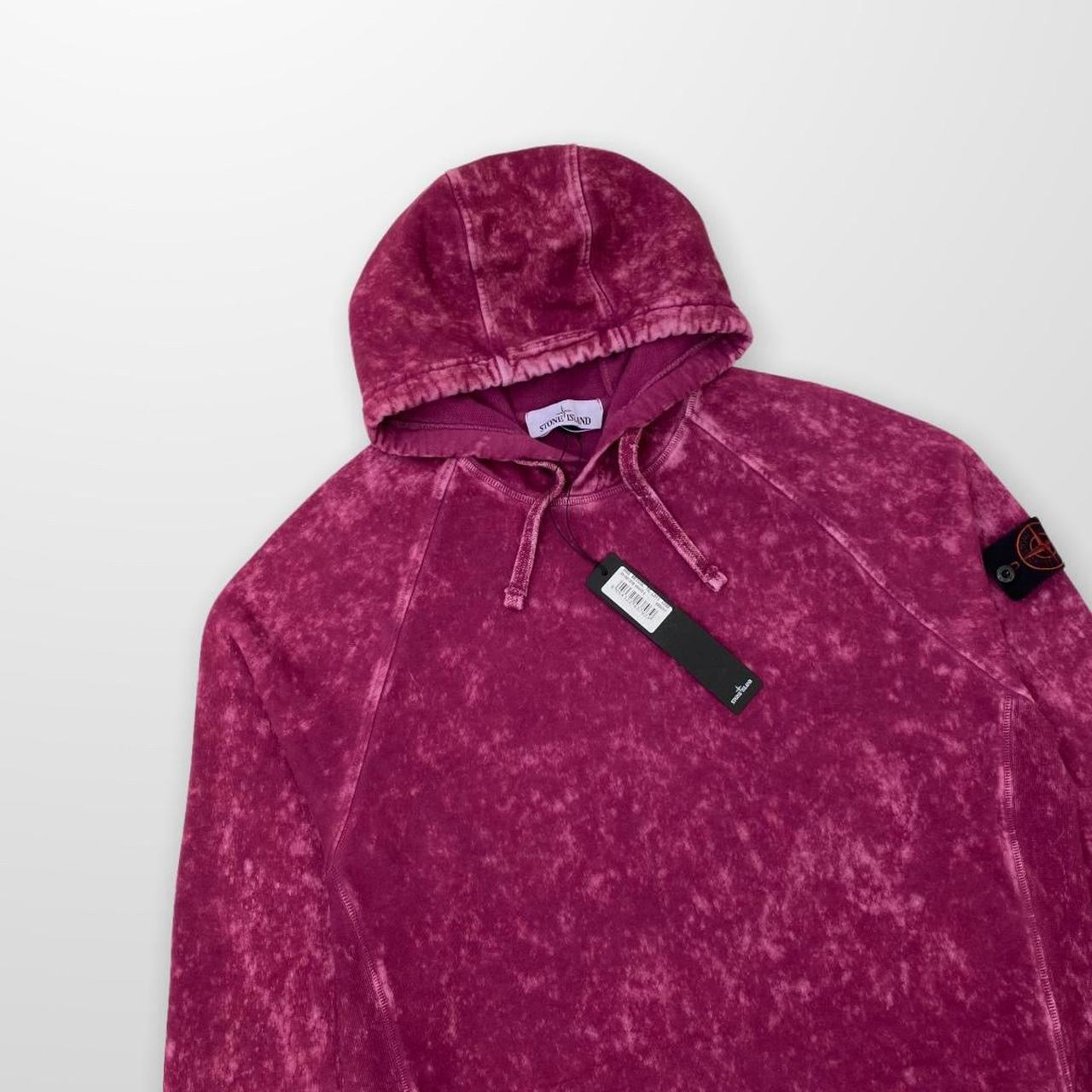 Stone Island Purple Camo OVD Hoodie