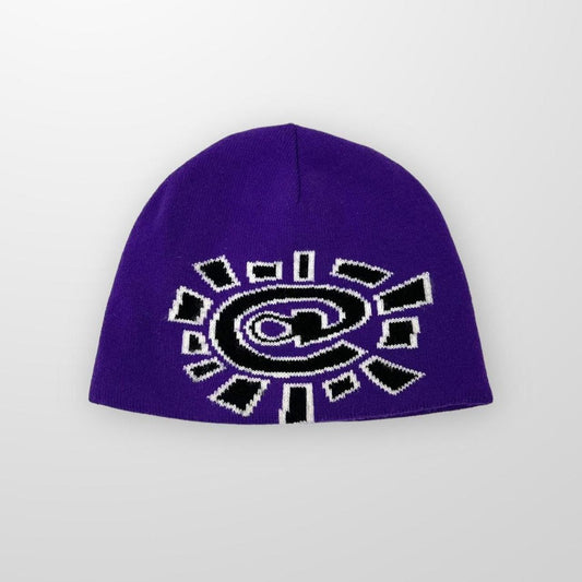 ADWYSD Purple Star Reversible Beanie