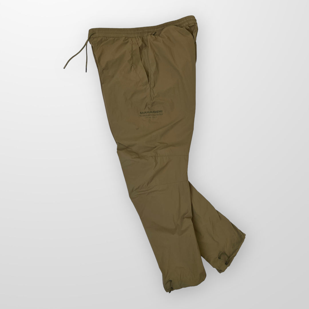 Maharishi Recycled Nylon Snopants In Khaki Green