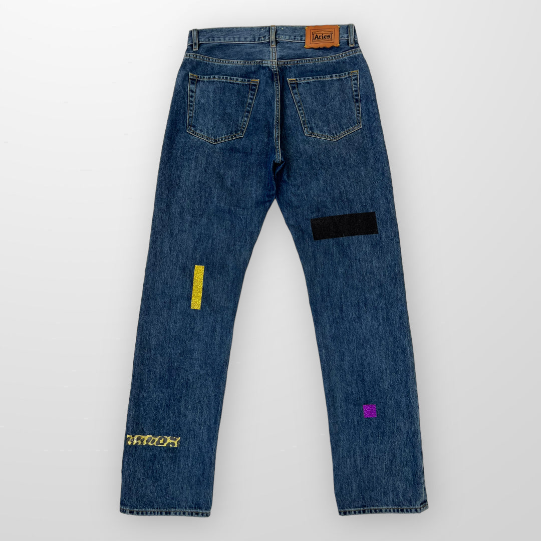 Aries Lilli Jeans In Blue